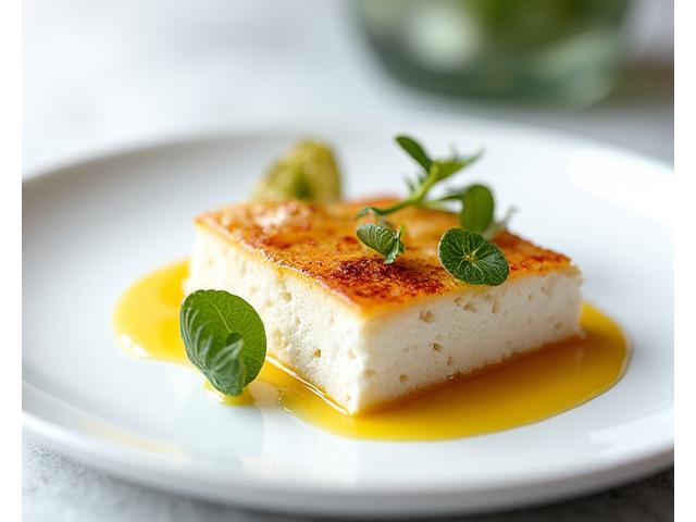 Deconstructed pavlova with native berries, high-end modern Australian cuisine